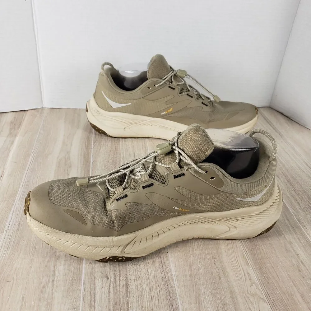 HOKA Transport GTX Women's Size 11B Dune Eggnog Waterproof Sneakers GORE-TEX
